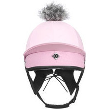 2025 Charles Owen Harlow JS1 Pro Jockey Skull With Liner BBHAR1 - Baby-Pink